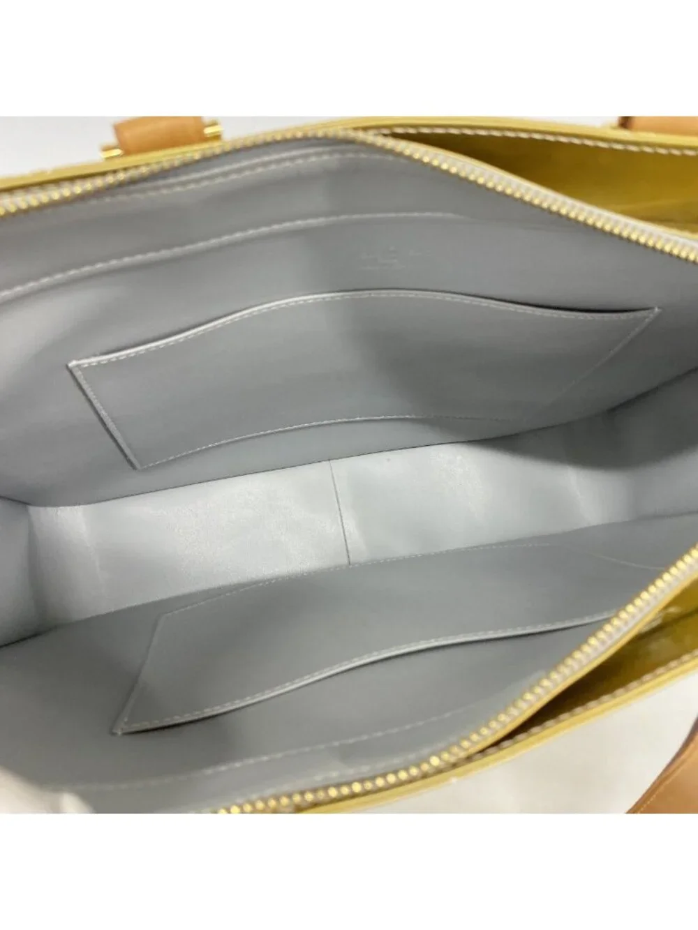 Louis Vuitton Tote Vernis Columbus Gray